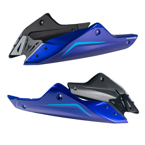 Pyramid Plastics Pyramid belly pan | yamaha blue | yamaha mt-07 2021>current